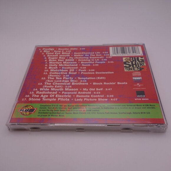 Vintage WEA Musique Plus Big Shiny Tunes 2 WTVD 36034 CD 0 95483 60342 8 - Picture 4 of 13